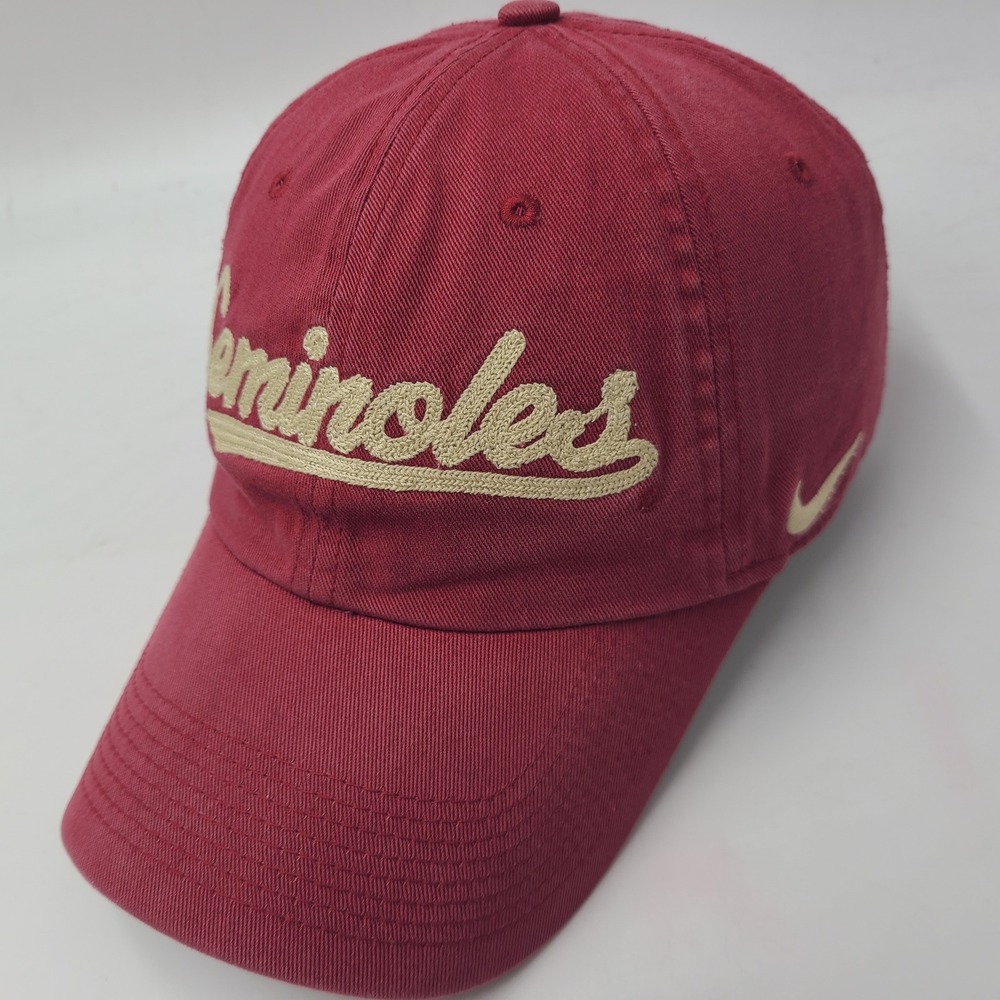 Florida State‎ Seminoles Hat Strapback Nike Red Gold NCAA Heritage86 FSU Men